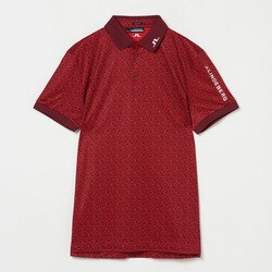 071-22840-50-068 [ゴルフウェアメンズ M06A Tour Tech Reg Fit Print Polo シャツ 050 ボルドー]