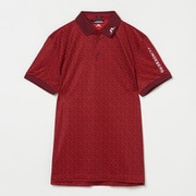 071-22840-50-068 [ゴルフウェアメンズ M06A Tour Tech Reg Fit Print Polo シャツ 050 ボルドー]