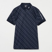 071-22840-44-098 [ゴルフウェアメンズ M06A Tour Tech Reg Fit Print Polo シャツ 044 ネイビー]