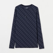071-22913-46-098 [ゴルフウェアメンズ M24B Thor Long Sleeve Printed シャツ 046 ネイビー]