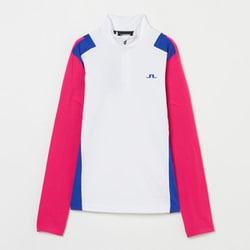 071-32919-46-074 [ゴルフウェアメンズ M38A Lukas Quarter Zip Mid Layer トレーナー 046 ピンク系]