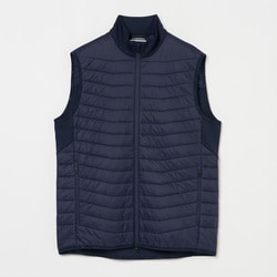 071-42070-44-098 [ゴルフウェアメンズ M65A Holden Quilt Hybrid Vest ベスト 044 ネイビー]