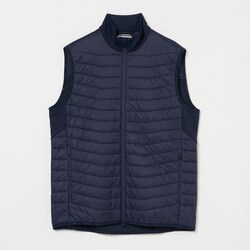 071-42070-48-098 [ゴルフウェアメンズ M65A Holden Quilt Hybrid Vest ベスト 048 ネイビー]