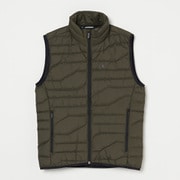 071-42072-46-028 [ゴルフウェアメンズ BM13A Cliff Light Down Vest ベスト 046 カーキ系]