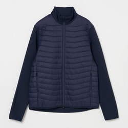071-52011-46-098 [ゴルフウェアメンズ M64A Holden Quilt Hybrid Jacket コート・ジャケット 046 ネイビー]