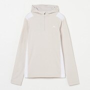 071-52912-48-006 [ゴルフウェアメンズ M37A Lukas Quarter Zip Hood コート・ジャケット 048 アイボリー]
