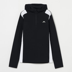 071-52912-44-019 [ゴルフウェアメンズ M37A Lukas Quarter Zip Hood コート・ジャケット 044 ブラック]