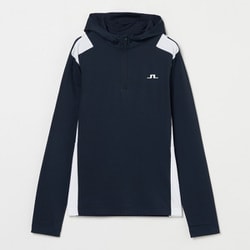071-52912-44-098 [ゴルフウェアメンズ M37A Lukas Quarter Zip Hood コート・ジャケット 044 ネイビー]