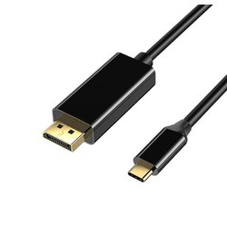 USB Type-C - DP 変換 ケーブル 4K/60Hz 1.8m HDX-CDP18