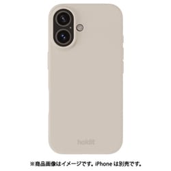 16507 [iPhone 16用 シリコンケース LightBeige]