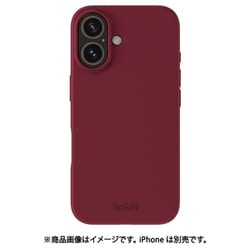 16511 [iPhone 16用 シリコンケース RedVelvet]