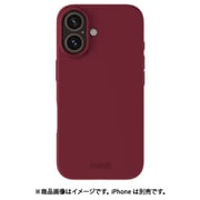 16511 [iPhone 16用 シリコンケース RedVelvet]
