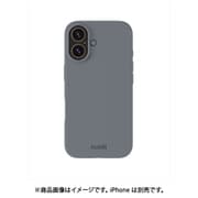 16593 [iPhone 16用 シリコンケース SpaceGray]