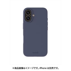 16594 [iPhone 16用 シリコンケース NavyBlue]