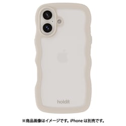 16539 [iPhone 16用 Wavy Case Lベージュ/TP]