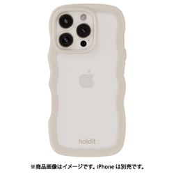 16547 [iPhone 16 Pro用 Wavy Case Lベージュ/TP]