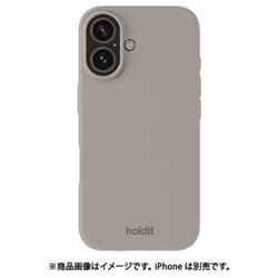 16513 [iPhone 16 Plus用 シリコンケース Taupe]