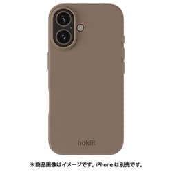 16514 [iPhone 16 Plus用 シリコンケース MochaBrown]