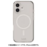 16502 [iPhone 16 Plus用 MagSafe Case White/TP]