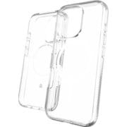 702315044 [クリスタルパレス スナップ クリア iPhone 16 Pro プレミアムスマホケース 4m落下試験合格 MagSafe対応 黄ばみ防止 クリアケース ダイヤモンドより強力な炭素原子グラフェン＋SGDsリサイクル材 米軍MIL規格標準品]