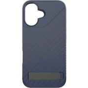 702315254 [デナリ スナップ キックスタンド ネイビー iPhone 16 プレミアムスマホケース 5m落下試験合格 MagSafe対応 ダイヤモンドより強力な炭素原子グラフェン＋SGDsリサイクル材 米軍MIL規格標準品]