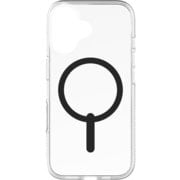702316289 [クリスタルパレス スナップ クリア ブラック iPhone 16 プレミアムスマホケース 4m落下試験合格 MagSafe対応 黄ばみ防止 クリアケース ダイヤモンドより強力な炭素原子グラフェン＋SGDsリサイクル材 米軍MIL規格標準品]