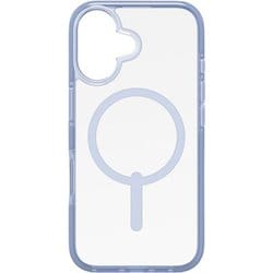 702316297 [サンタクルーズスナップ フォギーブルー iPhone 16 プレミアムスマホケース 4m落下試験合格 MagSafe対応 黄ばみ防止 クリアケース ダイヤモンドより強力な炭素原子グラフェン＋SGDsリサイクル材 米軍MIL規格標準品]
