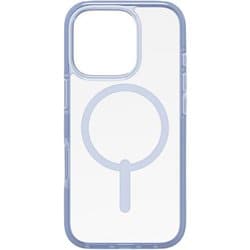 702316299 [サンタクルーズスナップ フォギーブルー iPhone 16 Pro プレミアムスマホケース 4m落下試験合格 MagSafe対応 黄ばみ防止 クリアケース ダイヤモンドより強力な炭素原子グラフェン＋SGDsリサイクル材 米軍MIL規格標準品]