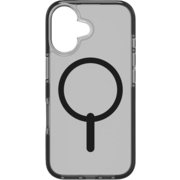 702316313 [サンタクルーズスナップ ミッドナイトブラック iPhone 16 プレミアムスマホケース 4m落下試験合格 MagSafe対応 黄ばみ防止 クリアケース ダイヤモンドより強力な炭素原子グラフェン＋リサイクル材 米軍MIL規格標準品]