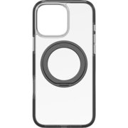 702316336 [サンタクルーズスナップ360°ラウンドキックスタンド ブラック iPhone 16 Pro Max プレミアムスマホケース4m落下試験合格 MagSafe対応 黄ばみ防止 クリア ダイヤモンドより強力な炭素原子グラフェン＋リサイクル材 米軍MIL規格標準品]