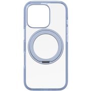 702316339 [サンタクルーズ スナップ 360°ラウンドキックスタンド ブルー iPhone 16 Pro プレミアムスマホケース4m落下試験合格 MagSafe対応 黄ばみ防止 クリア ダイヤモンドより強力な炭素原子グラフェン＋リサイクル材 米軍MIL規格標準品]