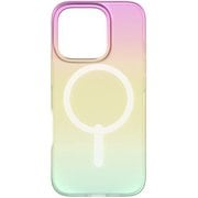 702316347 [ミラノ スナップ 彩色オーロラ iPhone 16 Pro プレミアムスマホケース 4m落下試験合格 MagSafe対応 黄ばみ防止 クリアケース ダイヤモンドより強力な炭素原子グラフェン＋SGDsリサイクル材 米軍MIL規格標準品]
