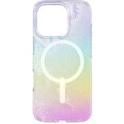 702316359 [ミラノ スナップ 彩色オーロラ舞羽 iPhone 16 Pro プレミアムスマホケース 4m落下試験合格 MagSafe対応 黄ばみ防止 クリアケース ダイヤモンドより強力な炭素原子グラフェン＋SGDsリサイクル材 米軍MIL規格標準品]