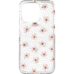 702316371 [ミラノ スナップ 芝さくら花柄 iPhone 16 Pro プレミアムスマホケース 4m落下試験合格 MagSafe対応 黄ばみ防止 クリアケース ダイヤモンドより強力な炭素原子グラフェン＋SGDsリサイクル材 米軍MIL規格標準品]