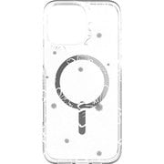 702316388 [ミラノ スナップ 花柄 iPhone 16 Pro Max プレミアムスマホケース 4m落下試験合格 MagSafe対応 黄ばみ防止 クリアケース ダイヤモンドより強力な炭素原子グラフェン＋SGDsリサイクル材 米軍MIL規格標準品]