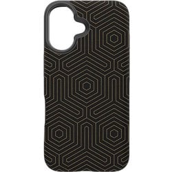 702316401 [ロンドン スナップ ブラック iPhone 16 エグゼクティブスマホケース 4m落下試験合格 MagSafe対応 ダイヤモンドより強力な炭素原子グラフェン＋SGDsリサイクル材 米軍MIL規格標準品]