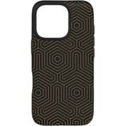702316403 [ロンドン スナップ ブラック iPhone 16 Pro エグゼクティブスマホケース 4m落下試験合格 MagSafe対応 ダイヤモンドより強力な炭素原子グラフェン＋SGDsリサイクル材 米軍MIL規格標準品]