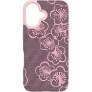 702316429 [ロンドン スナップ ピンク桜 iPhone 16 エグゼクティブスマホケース 4m落下試験合格 MagSafe対応 ダイヤモンドより強力な炭素原子グラフェン＋SGDsリサイクル材 米軍MIL規格標準品]