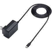 AC充電器 USB-Cケーブル一体型 1.5m 15W 5V/3A ブラック ACA-IP103BK