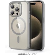 ESR Classic Hybrid Case （HaloLock） for iPhone 15 Pro Max-Clear Grey [iPhone 15 Pro Max用 Magsafe ミリタリーグレード 軽量ケース]