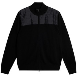 071-52915-50-019 [ゴルフウェアメンズ M56B Bridge Knitted Hybrid Sweater コート・ジャケット 050 ブラック]
