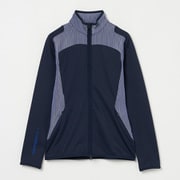 071-52915-44-098 [ゴルフウェアメンズ M56B Bridge Knitted Hybrid Sweater コート・ジャケット 044 ネイビー]