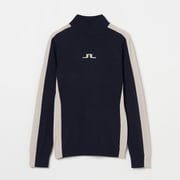 072-12912-38-098 [ゴルフウェアレディース W55A Adia Knitted Sweater セーター 038 ネイビー]