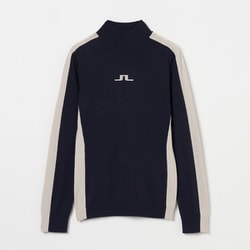 072-12912-42-098 [ゴルフウェアレディース W55A Adia Knitted Sweater セーター 042 ネイビー]