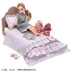 リカちゃん LF-08 インテリアコーディネート ベッド セット（Francfrancコラボ） [対象年齢：3歳～]