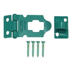 掛金鉄製エメラルドグリーン塗装45mm （ヘッダーパック） NK-A-SP-EG-45