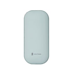 使い捨てないマグマカイロ カバー＆モバイルバッテリー機能付 ミントグリーン LCAEA009-ME
