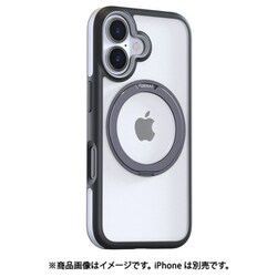 X00FX1791 [Ostand R Fusion case iPhone 16用 Black]