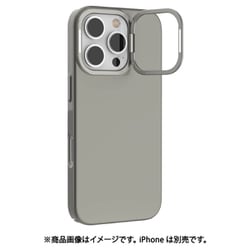 X00FX1841 [Lstand SlimFit case iPhone 16 Pro用 Titanium Grey]