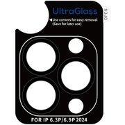 X00FX2044 [UltraGlass Camera Lens Protection iPhone 16 Pro/16 Pro Max用 Black]